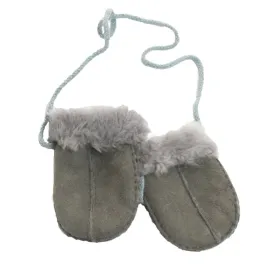 Sheepskin Baby Puddy Mitten - Grey