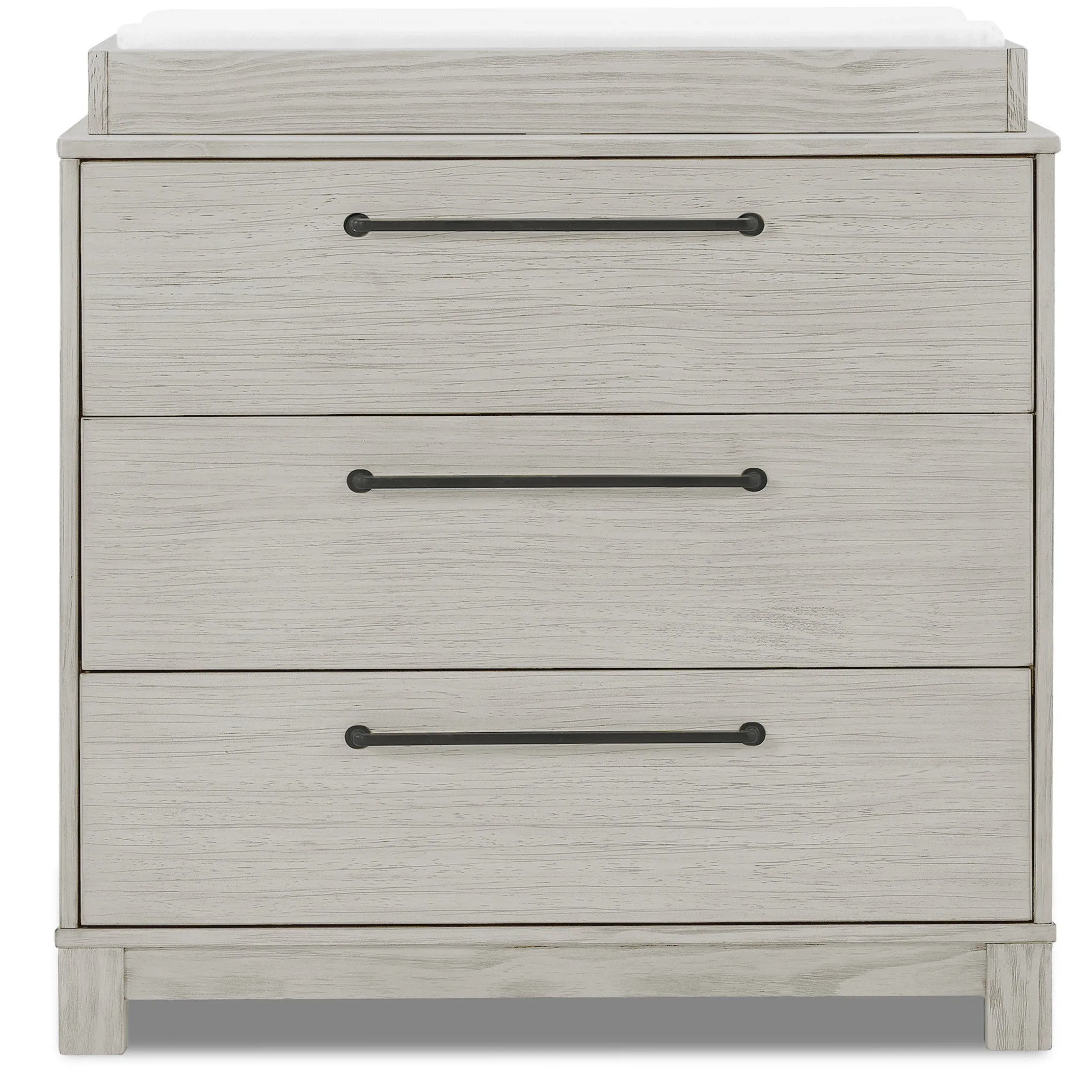 Simmons Kids Rustic 3-Drawer Dresser with Interlocking Drawers