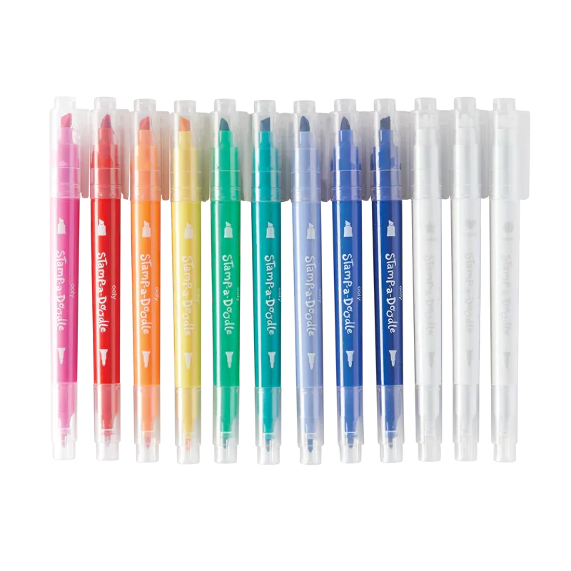 Stamp-a-doodle Double-ended Markers