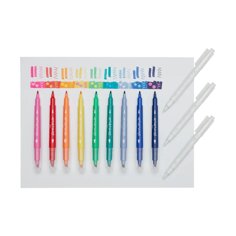 Stamp-a-doodle Double-ended Markers