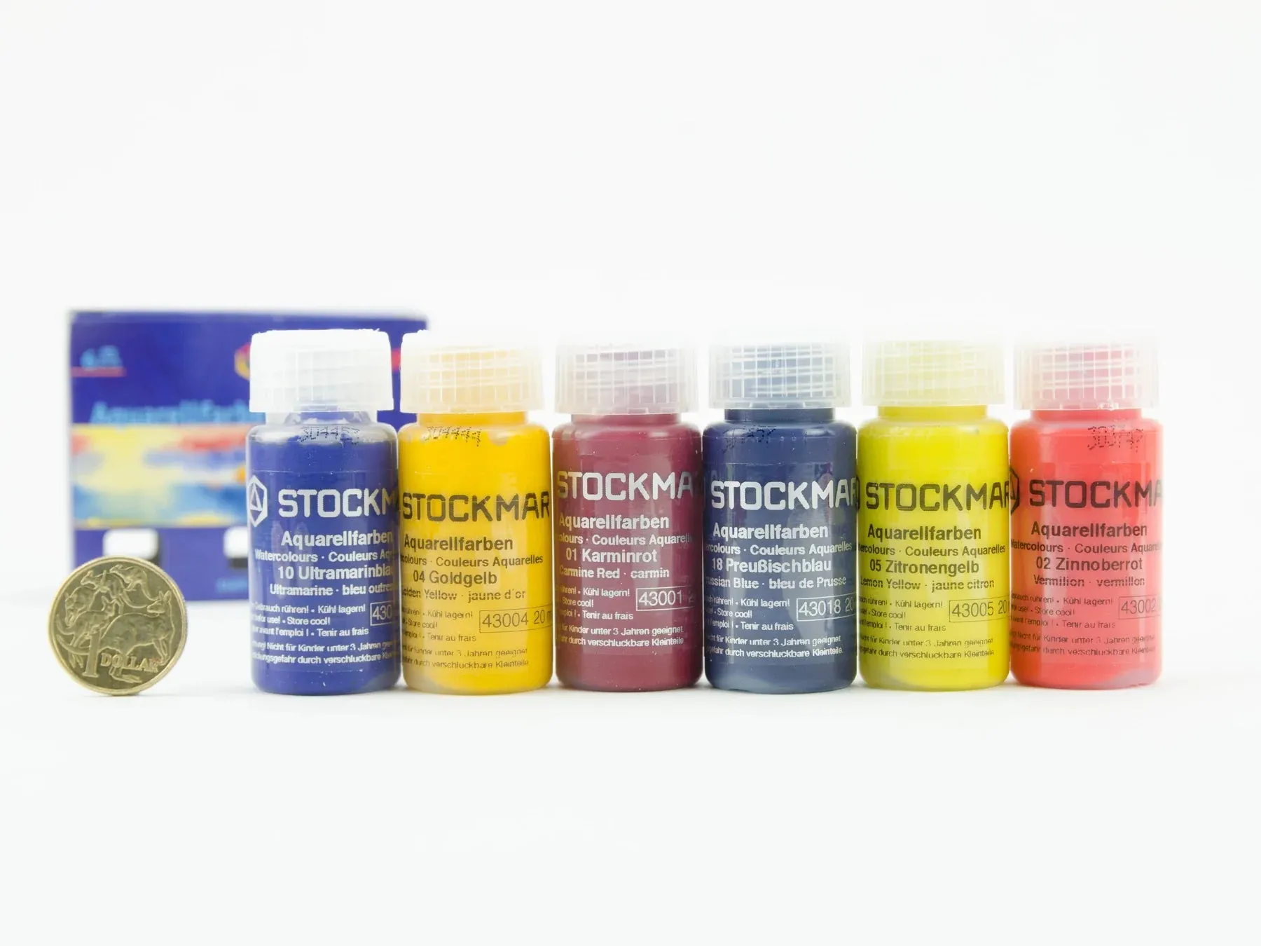 Stockmar Aquarelle Watercolours 6x20 ml Basic Assortment