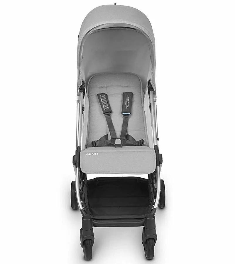 Store Display - UPPAbaby Minu Stroller - Devin (Light Grey Mélange/Silver/Chestnut Leather)