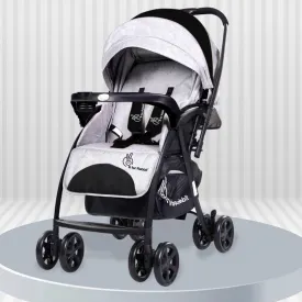 Sugar Pop Stroller - 3 Position Seat Recline, Easy One Hand Fold, Reversible Handle, UV Resistant Sun Canopy