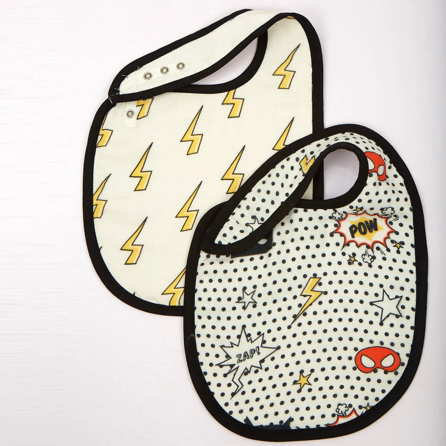 Superhero Organic Classic Bib Set
