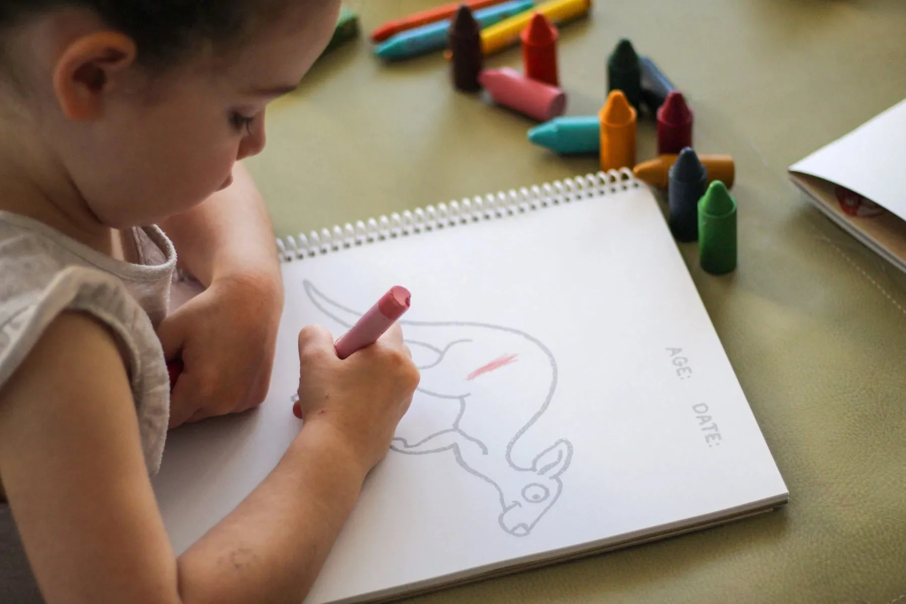 Toddlers First Colouring Book - An Aussie Adventure