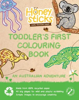 Toddlers First Colouring Book - An Aussie Adventure