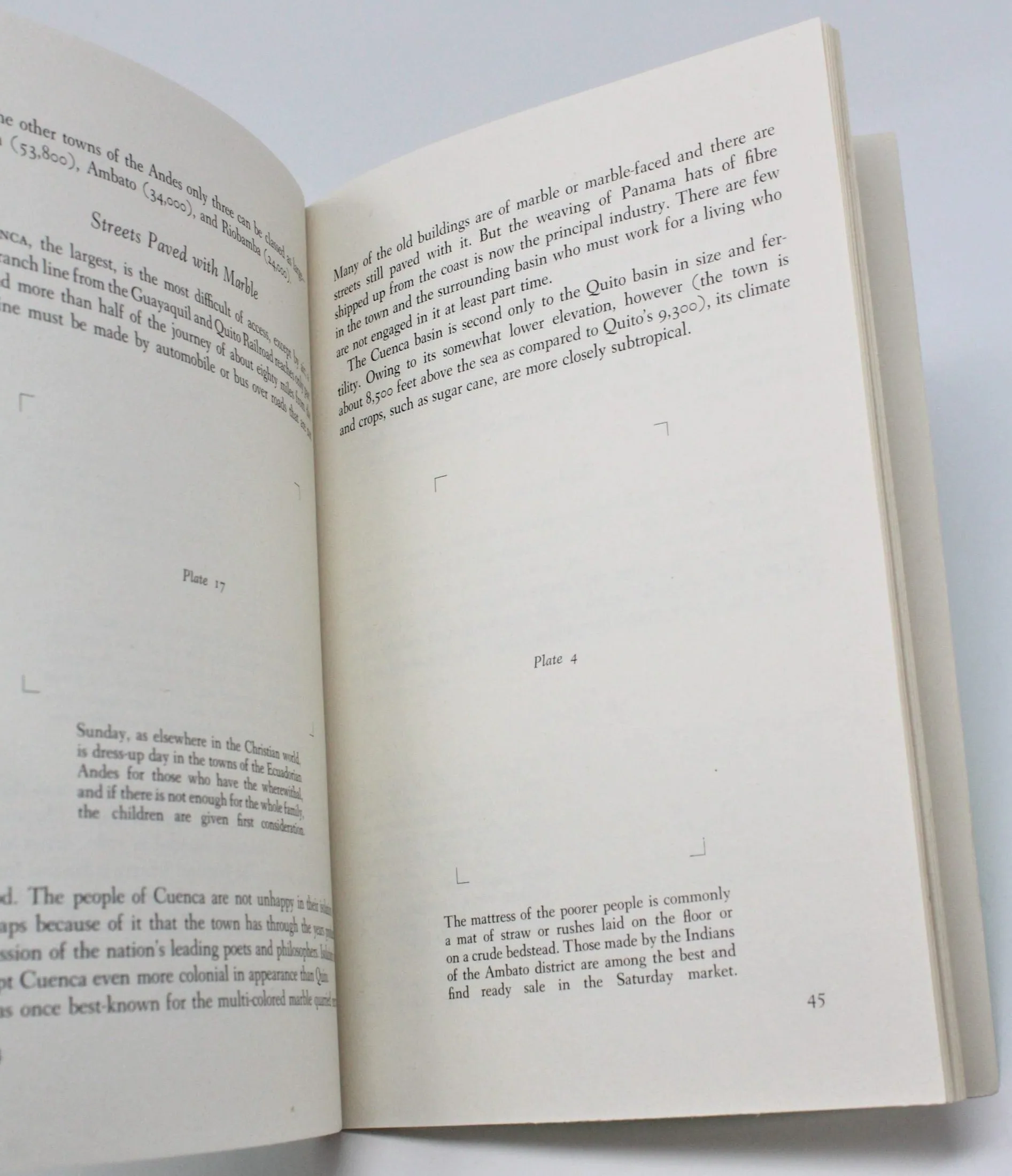 Travel Book, Geographical Society Around the World, Ecuador, 1956