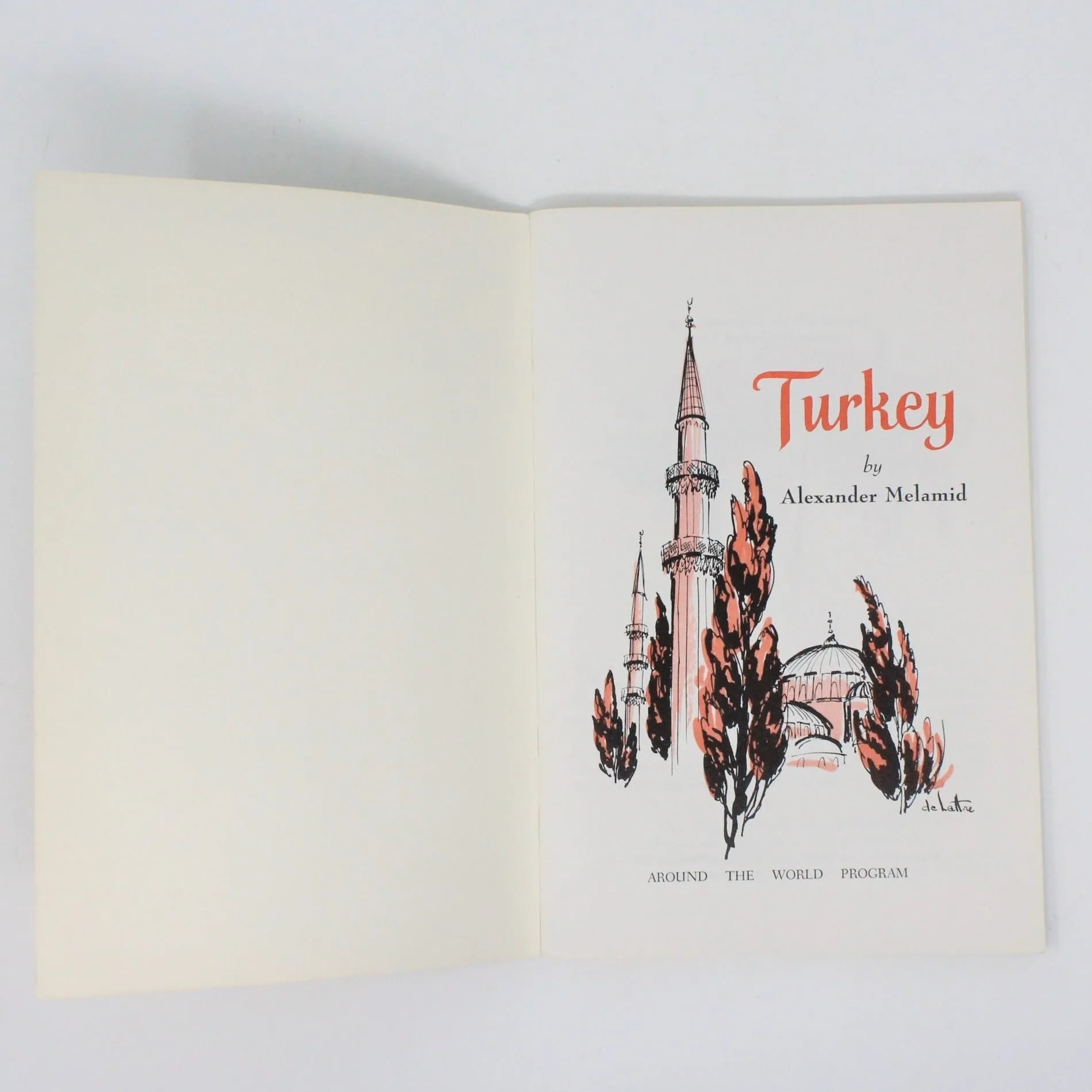 Travel Book, Geographical Society Around the World, Turkey, 1967