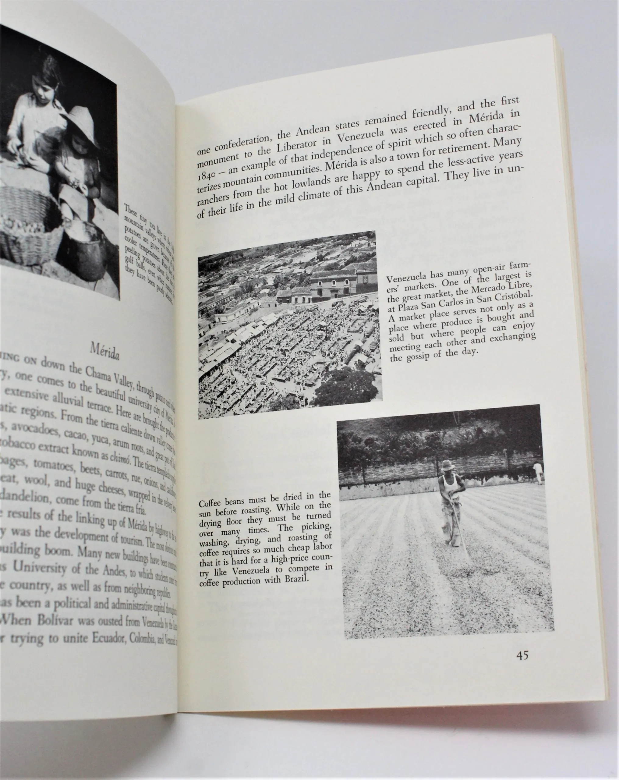 Travel Book, Geographical Society Around the World, Venezuela, 1959