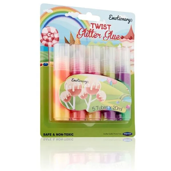 Twist Glittler Glues -  5 Pack