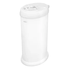 Ubbi Eco-Friendly Stainless Diaper Pail - Matte White