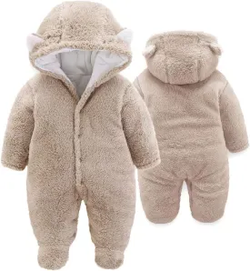 Unisex Baby Clothes Winter Coats Cute Newborn Infant Jumpsuit