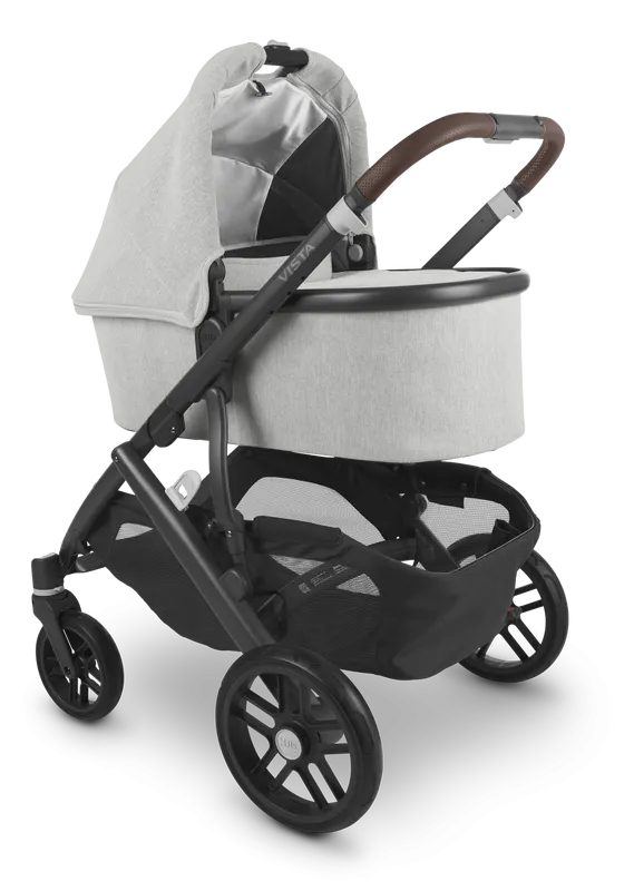 UPPAbaby Bassinet - Anthony (White & Grey Chenille/Carbon)