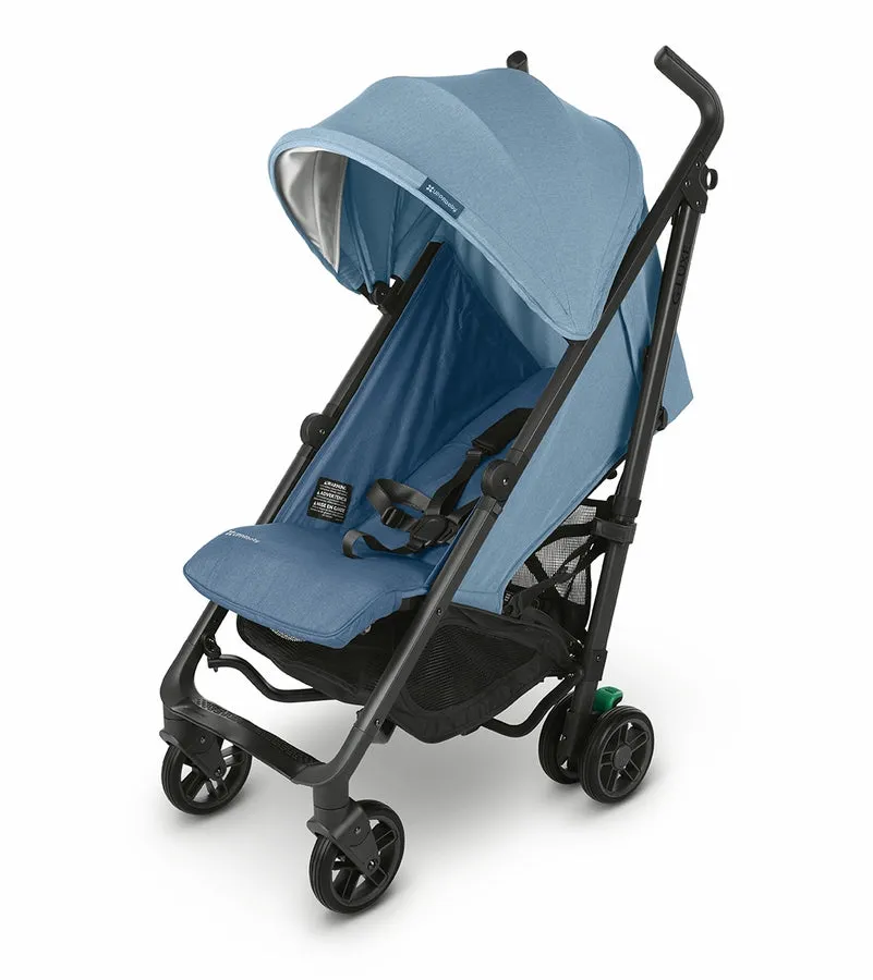 UPPAbaby G-Luxe Stroller - Charlotte (Coastal Blue Melange / Carbon)