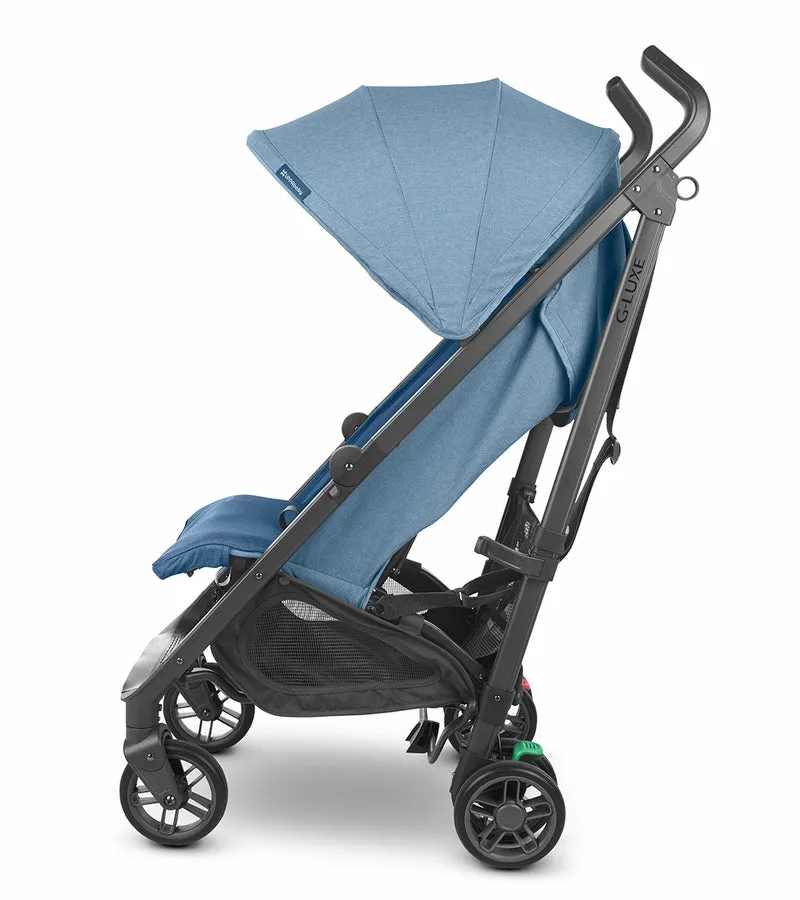 UPPAbaby G-Luxe Stroller - Charlotte (Coastal Blue Melange / Carbon)