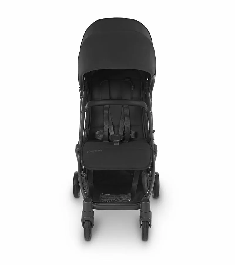 UPPAbaby Minu V2 Compact Stroller - Jake (Charcoal / Carbon / Black Leather)