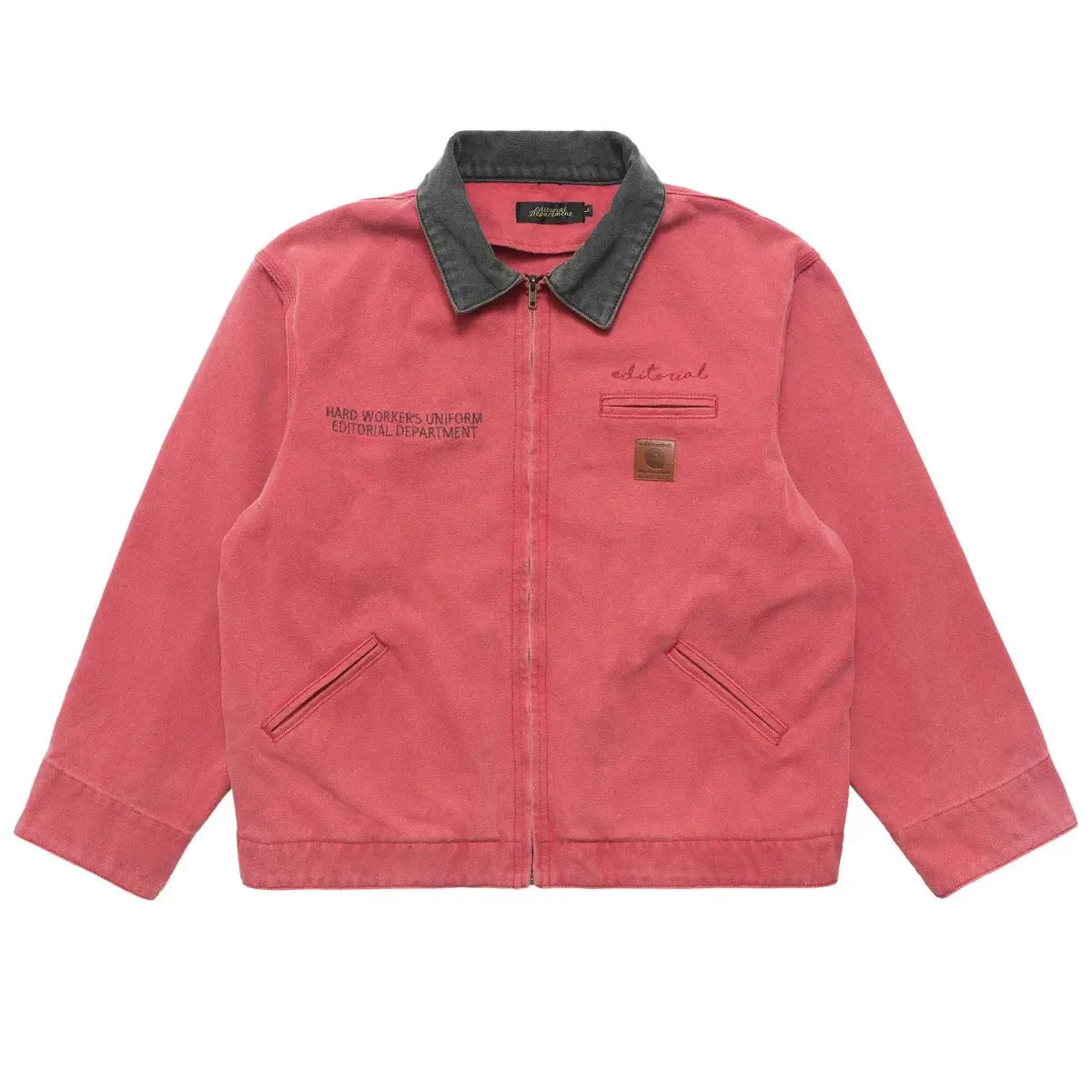 Vintage Washed Workwear Cargo Cargo Jacket