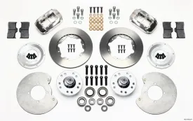 Wilwood Forged Dynalite Front Kit 11.00in Polished 37-48 Ford Psgr. 360 Plate Mount