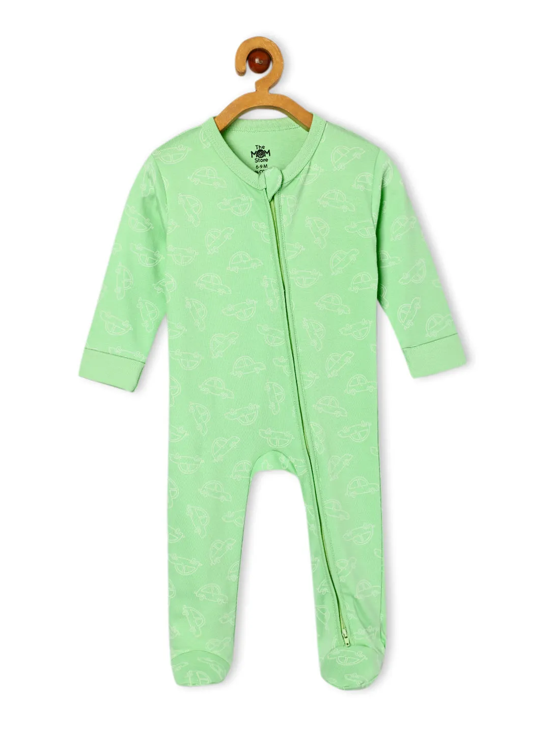 Zipper Romper Combo of 3: Beary Best-Fruitilicious-Vroom Vroom