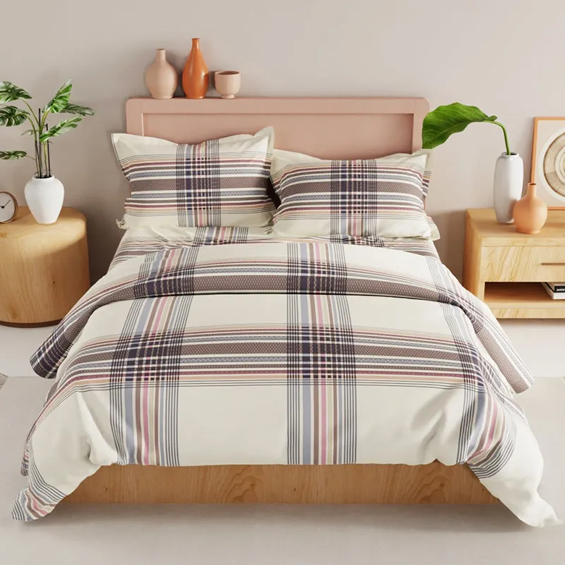 Zivah Checkered Bedding Set